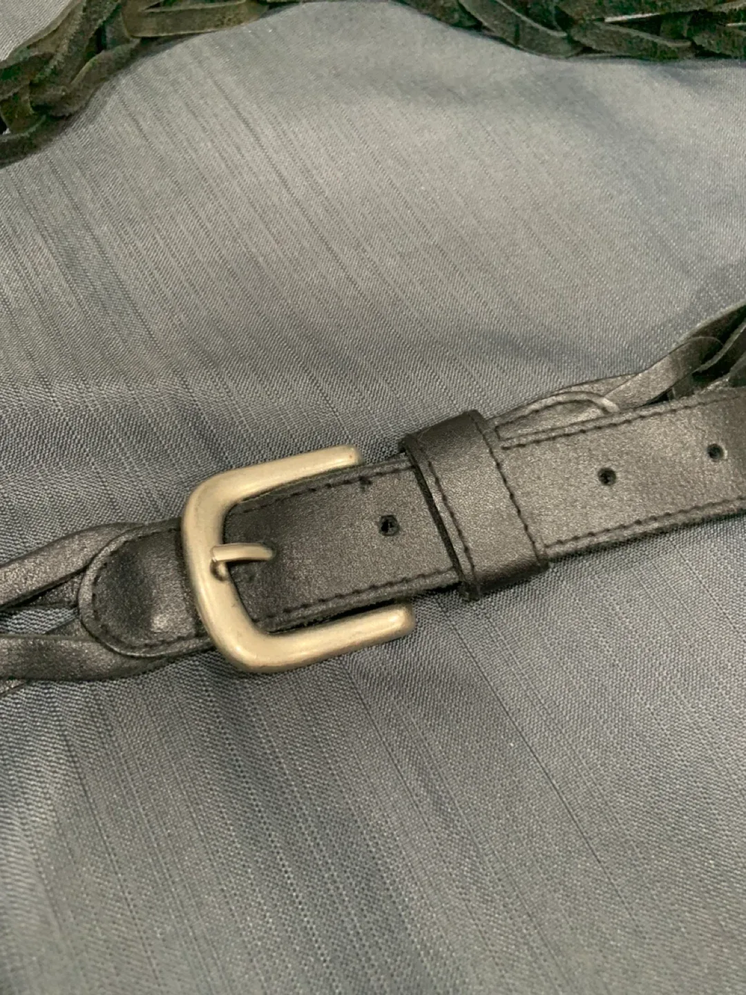 Leather Braided Belt - Size L/G image indicator(5)