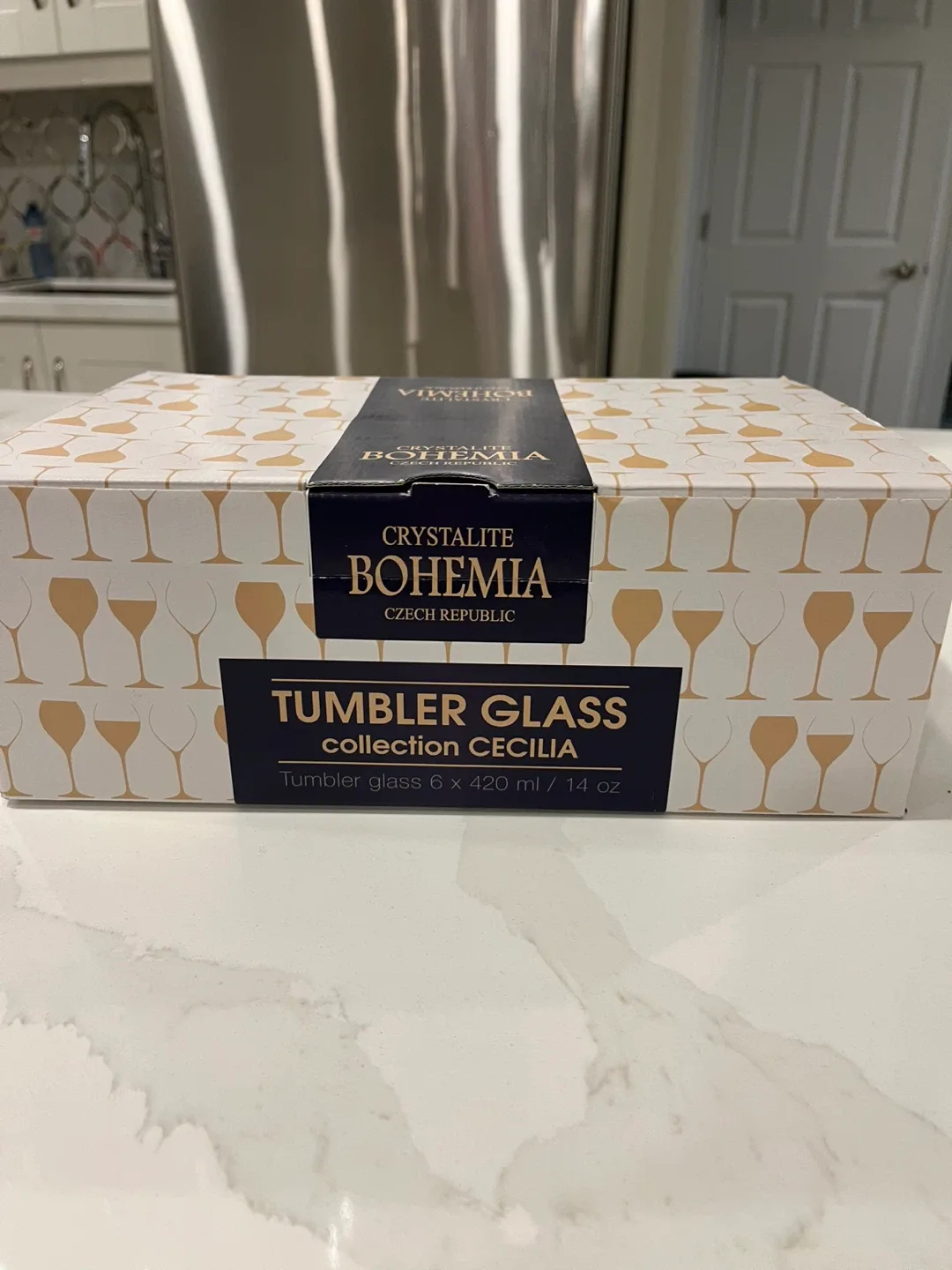 Crystalite Bohemia Tumbler Glasses Cecilia (Set of 6) image indicator(6)