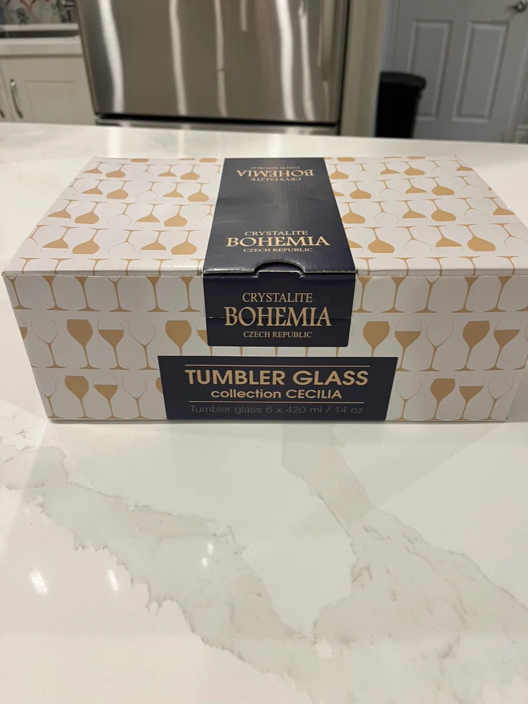 Crystalite Bohemia Tumbler Glasses Cecilia (Set of 6) image indicator(5)