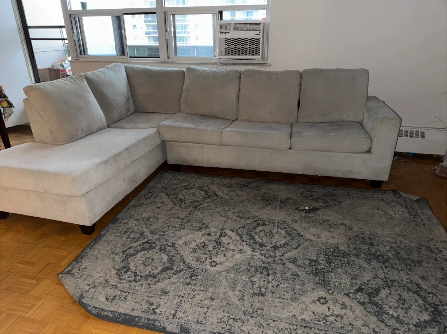 Sectional Sofa Bed - Beige image indicator(2)