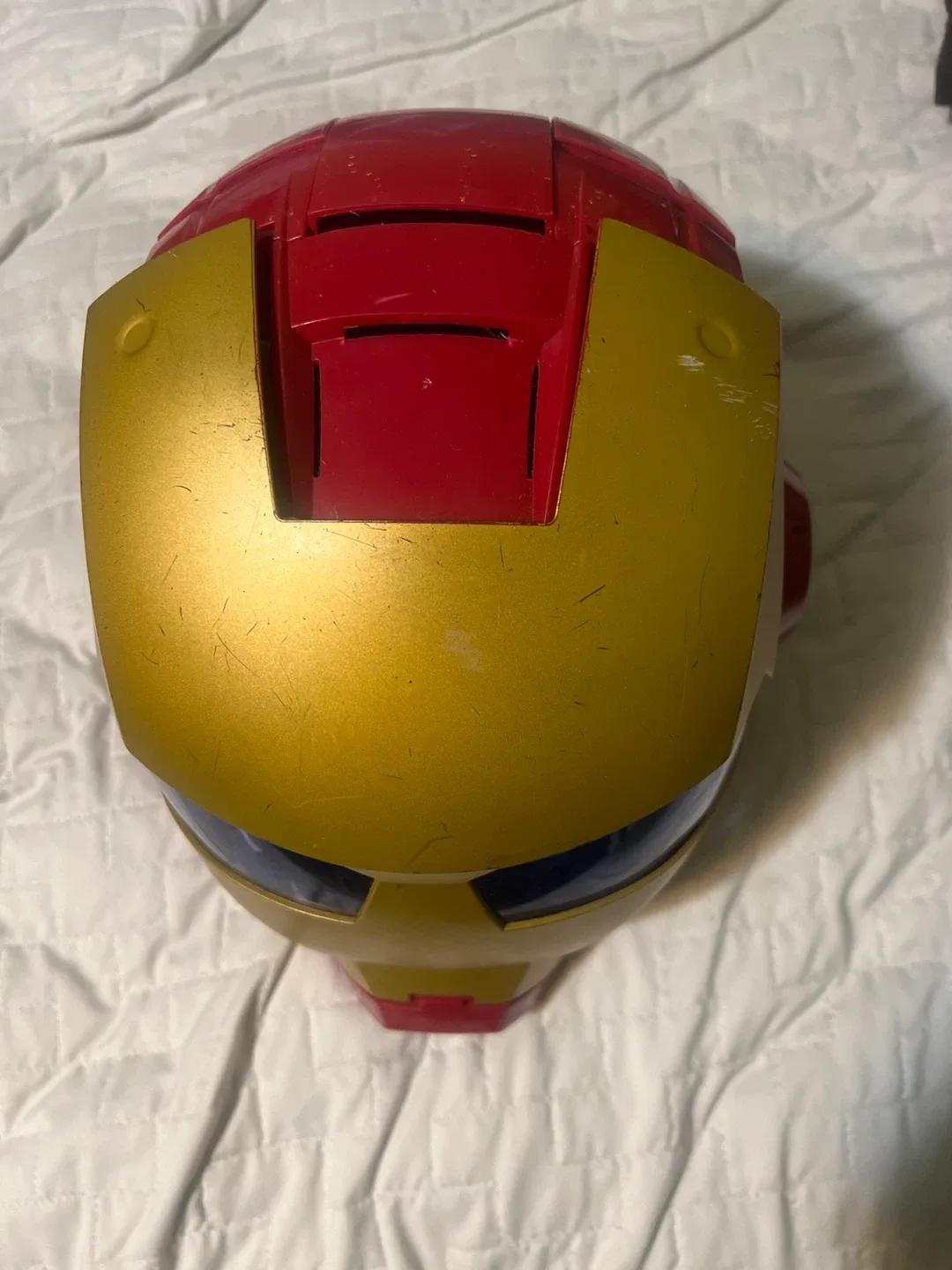 2010 Marvel IRON MAN HELMET Electronic Costume Ironman Mask image indicator(2)