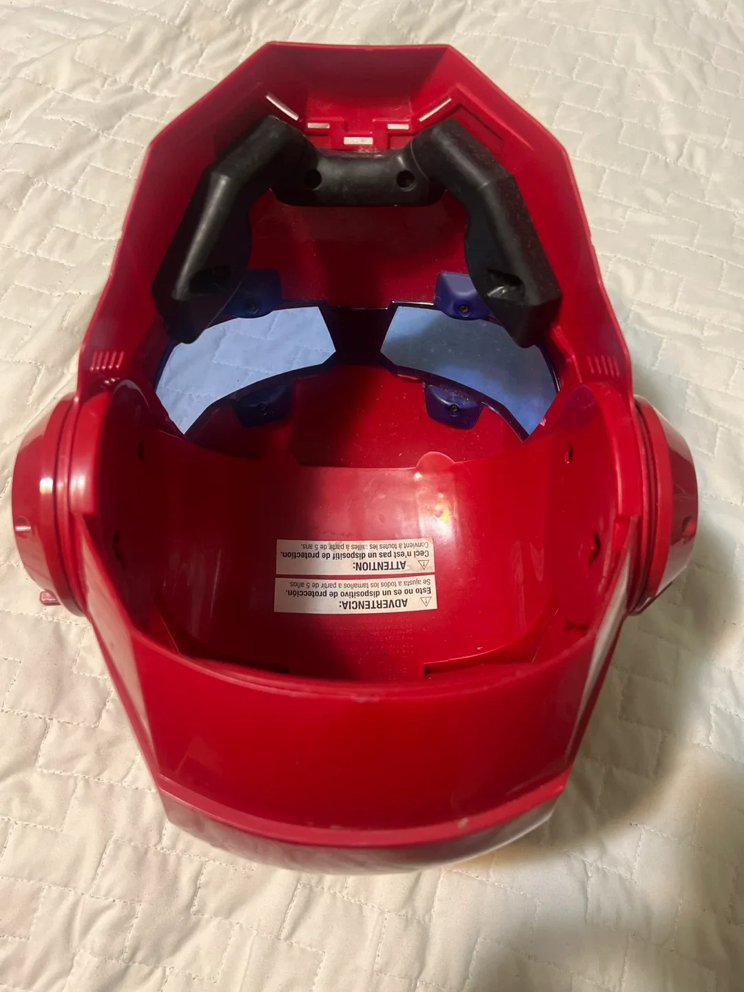 2010 Marvel IRON MAN HELMET Electronic Costume Ironman Mask image indicator(7)