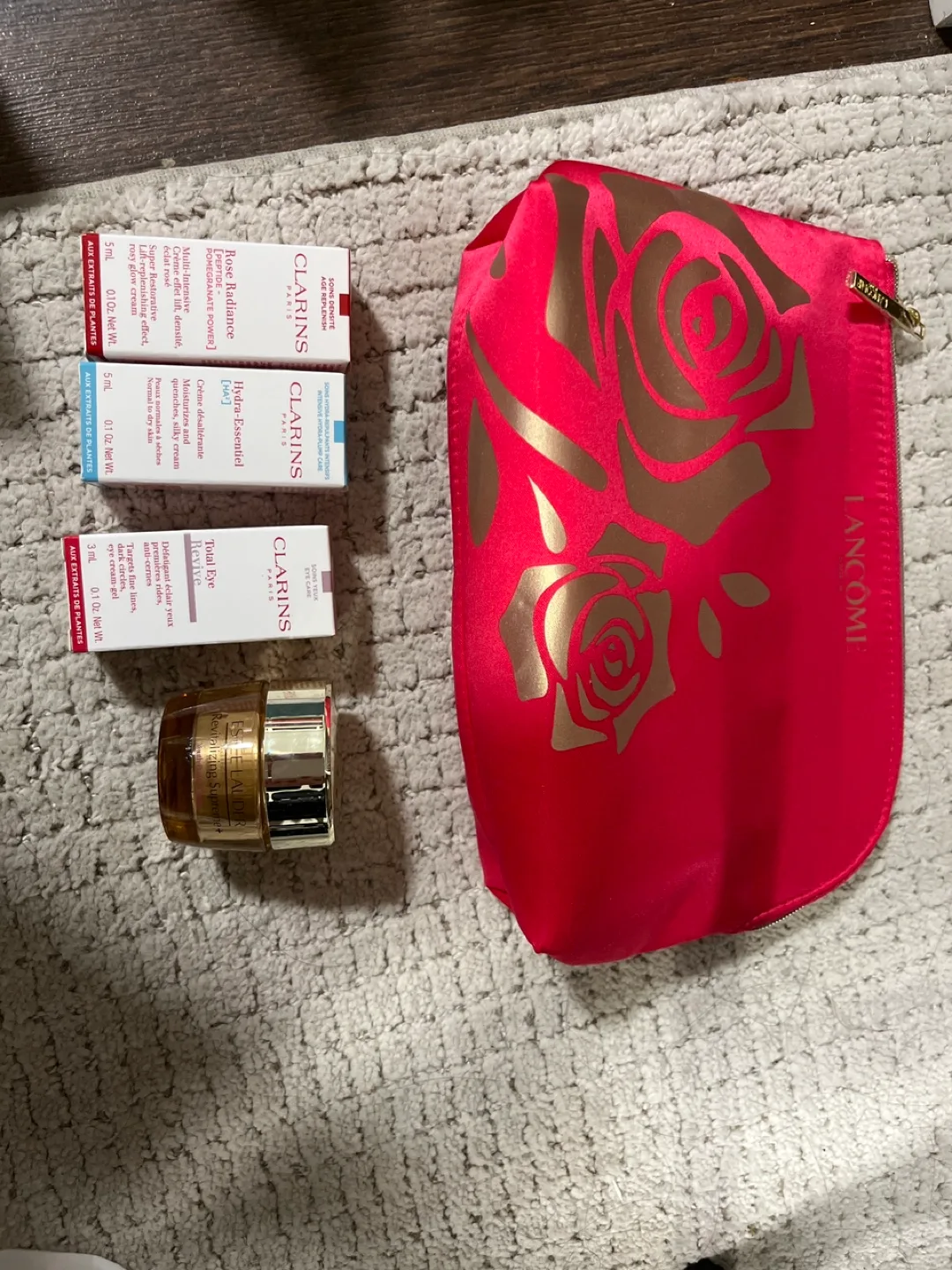 Clarins creams and water lauder cream thumbnail