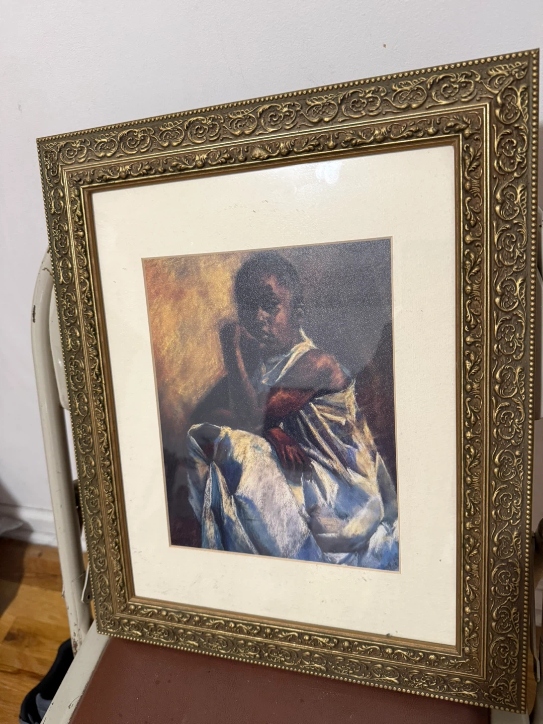 Vintage Framed woman - photo 3