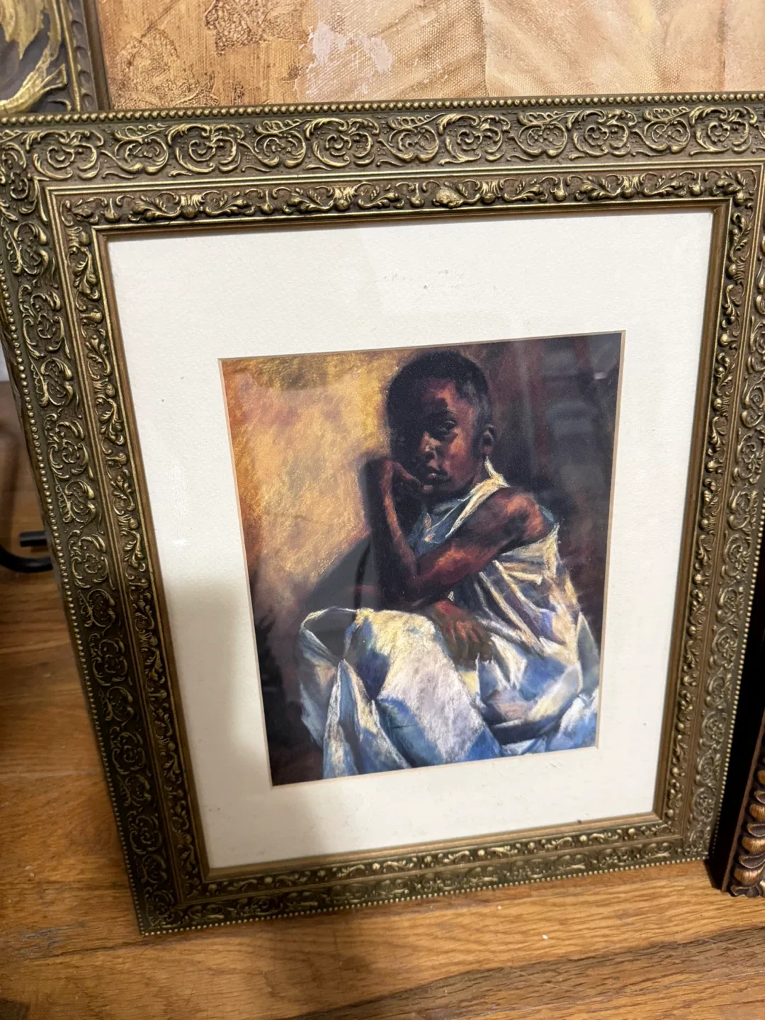 Vintage Framed woman image indicator(4)