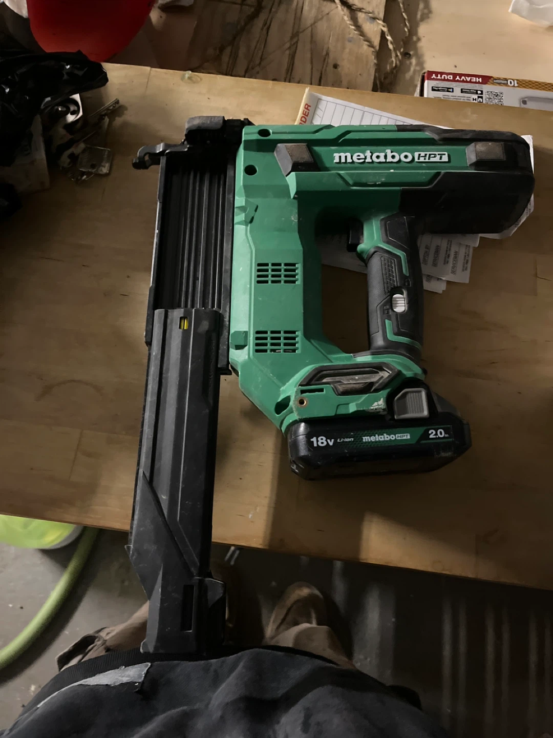 Metabo HPT Cordless Brad Nailer - Green - photo 4