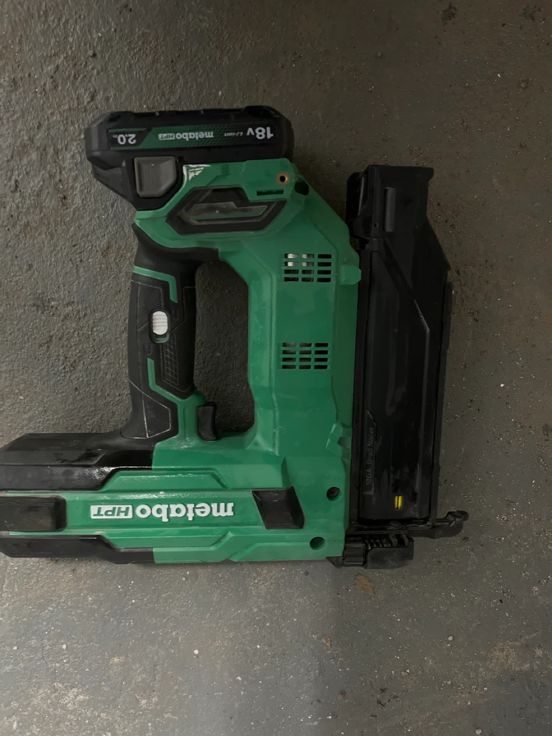 Metabo HPT Cordless Brad Nailer - Green - photo 5