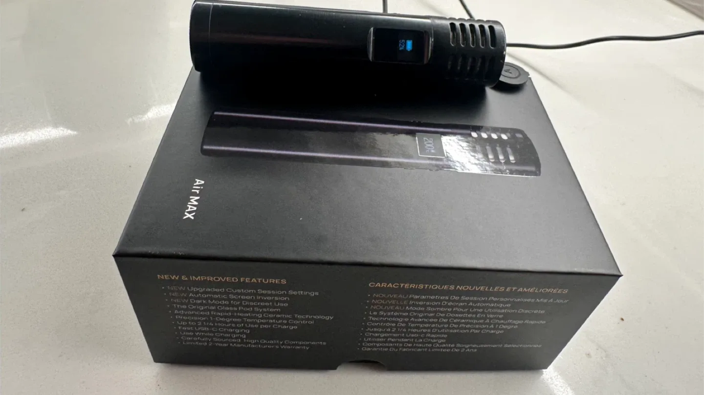 Arizer Air MAX Vaporizer - dry herb vaporizer image indicator(5)