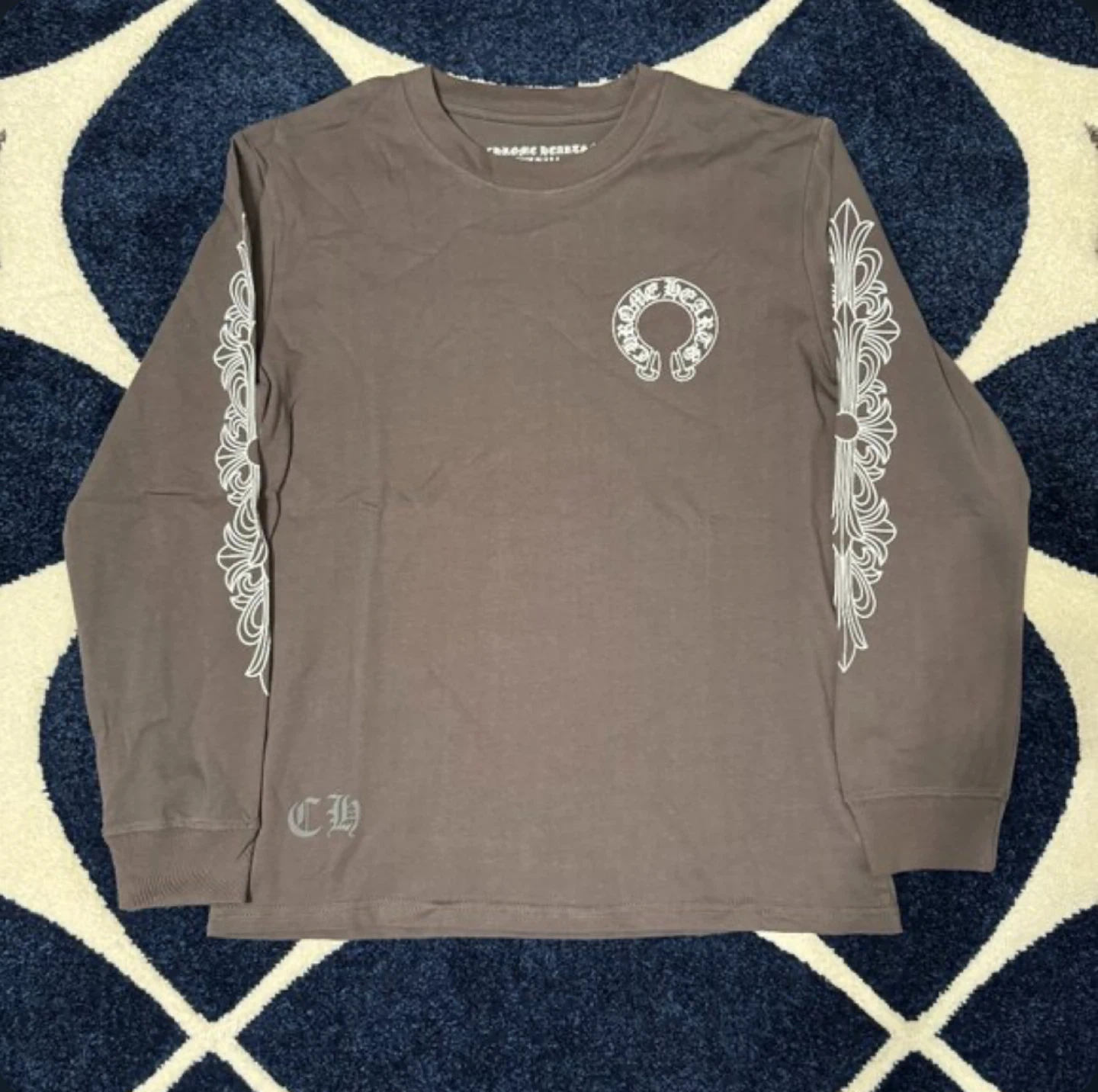 ‼️OFFER‼️Chrome Hearts Grey Long Sleeve