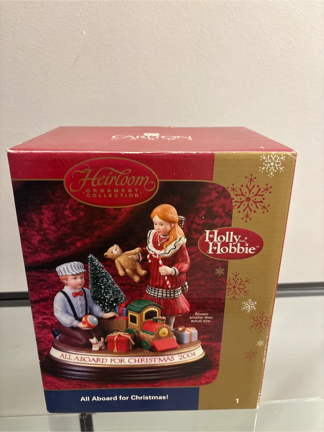 Holly Hobbie All Aboard for Christmas 2004 Figurine