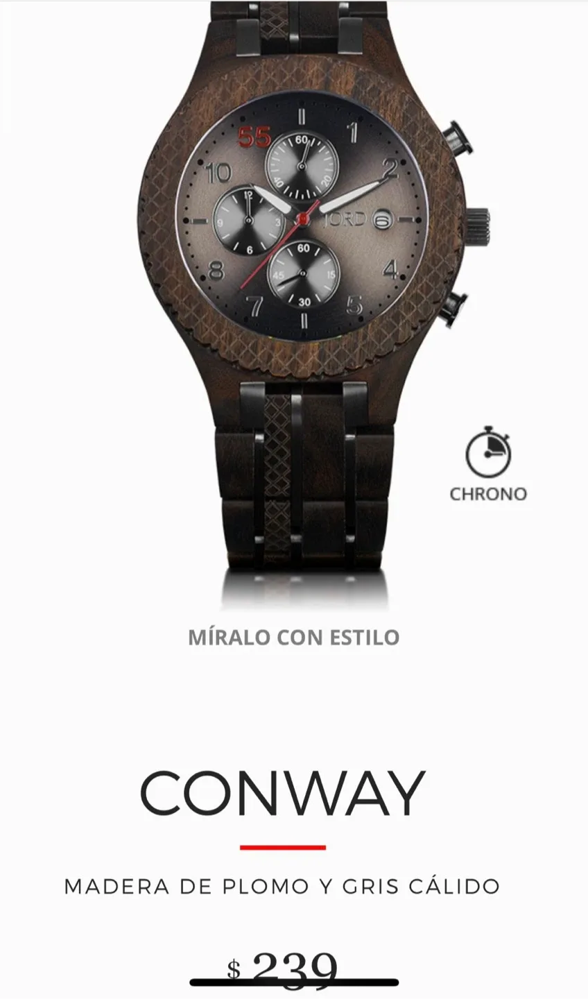 MICHELE Urban Mini Diamond Dial Watch &  LORD Conway Watch image indicator(2)