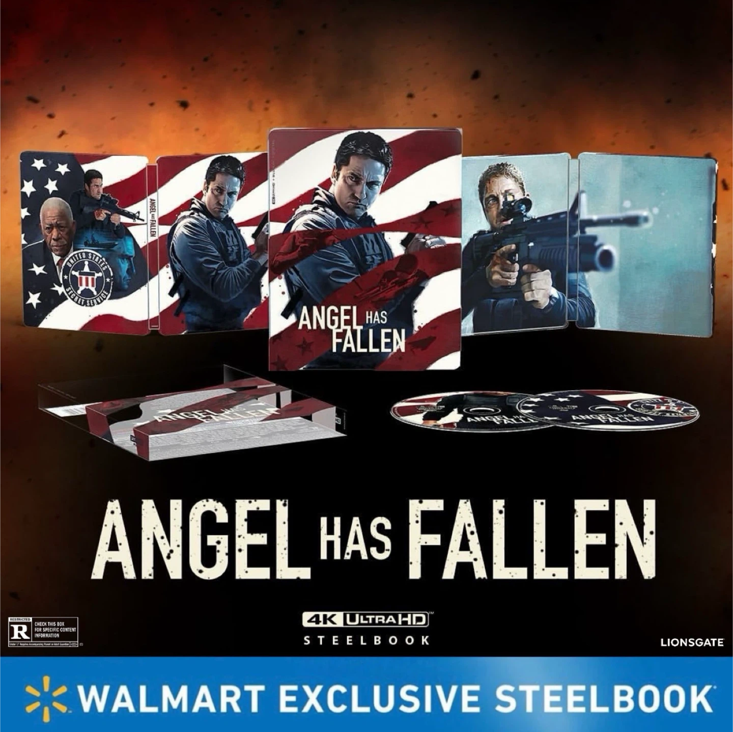 Angel Has Fallen (Walmart Exclusive) 4K UHD Blu-ray Combo Pack - photo 5