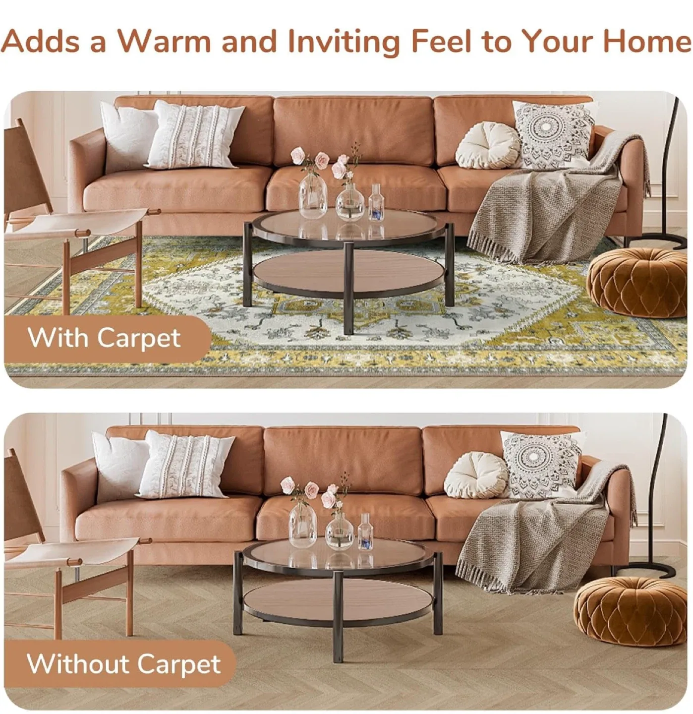 Ultra Soft Faux Cashmere Area Rug image indicator(9)