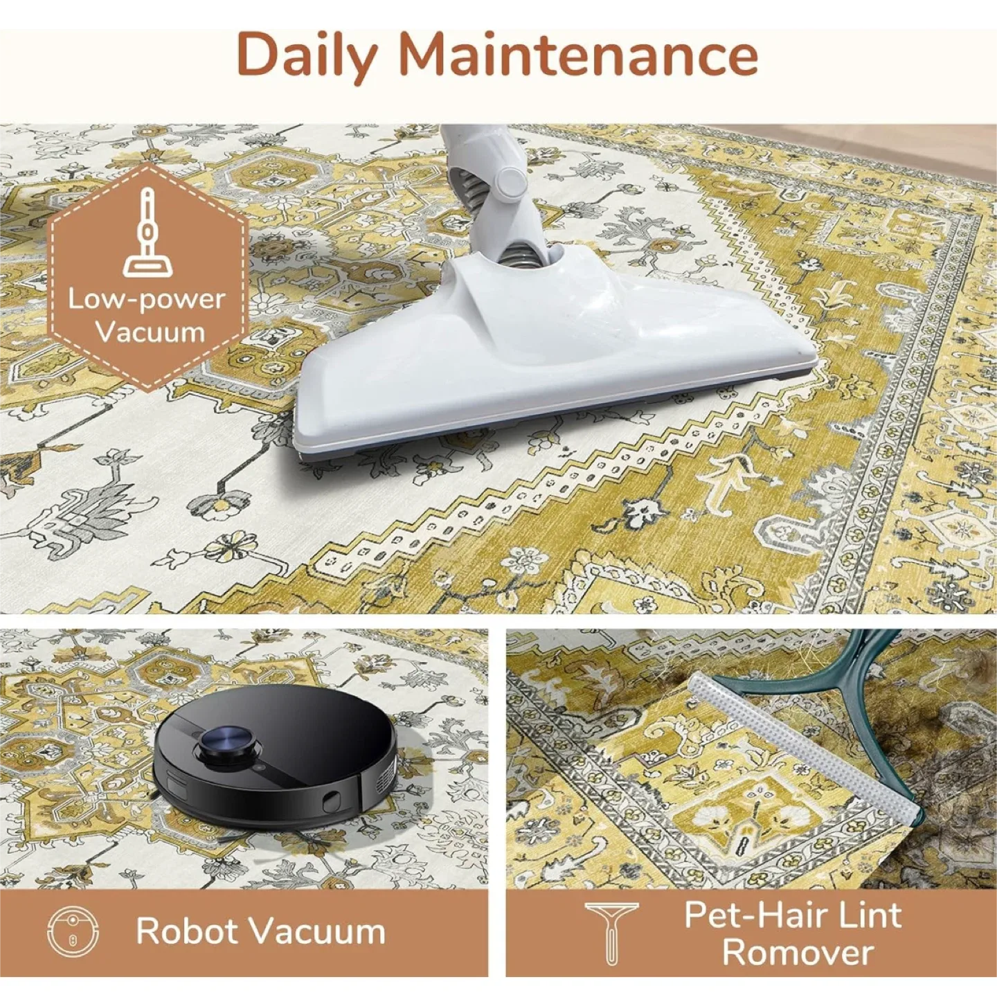 Ultra Soft Faux Cashmere Area Rug image indicator(8)