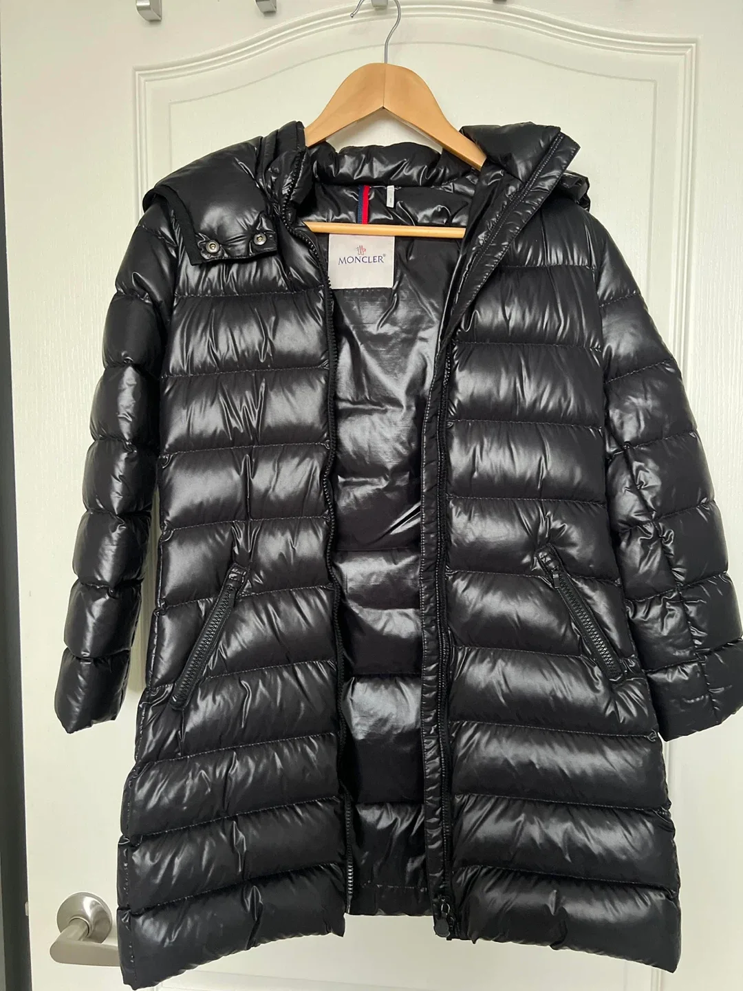 Moncler Black Padded Down Jacket image indicator(7)