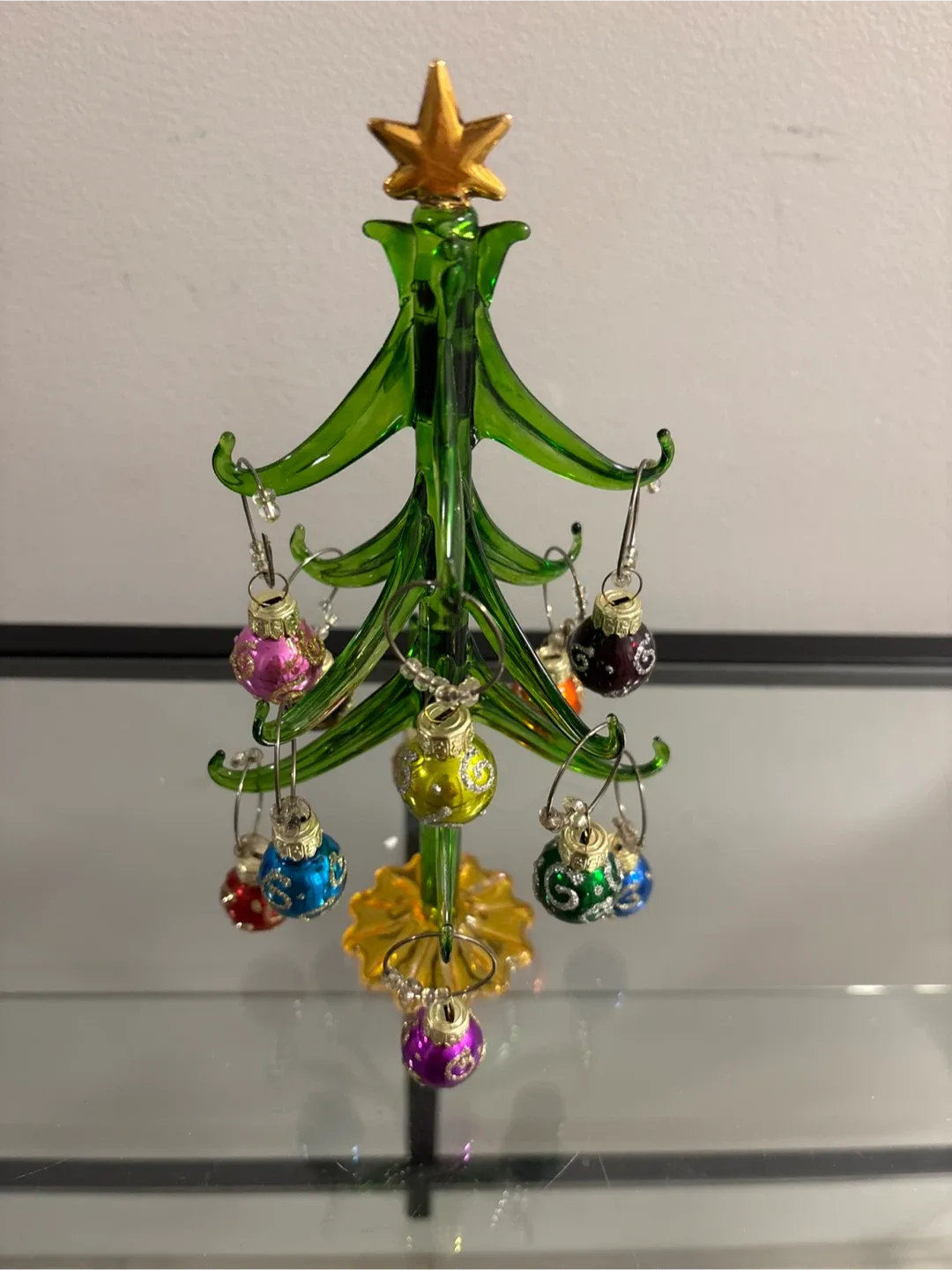 Gorgeous Pier 1 Imports Tree Wine Charm Set image indicator(3)