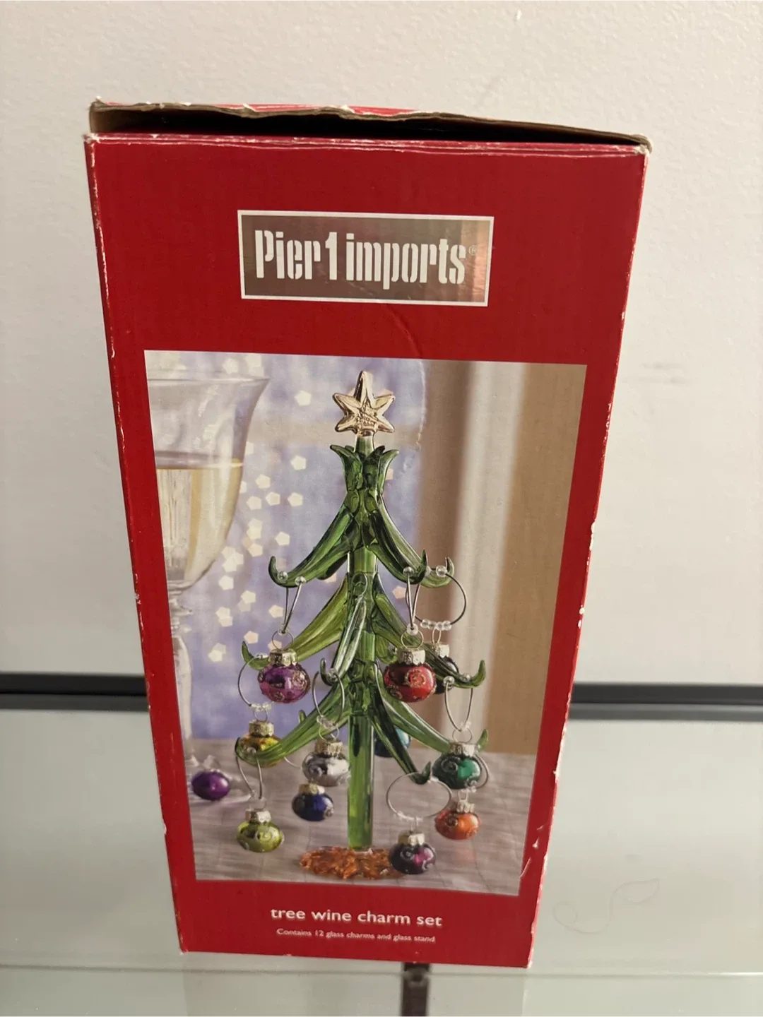 Gorgeous Pier 1 Imports Tree Wine Charm Set
