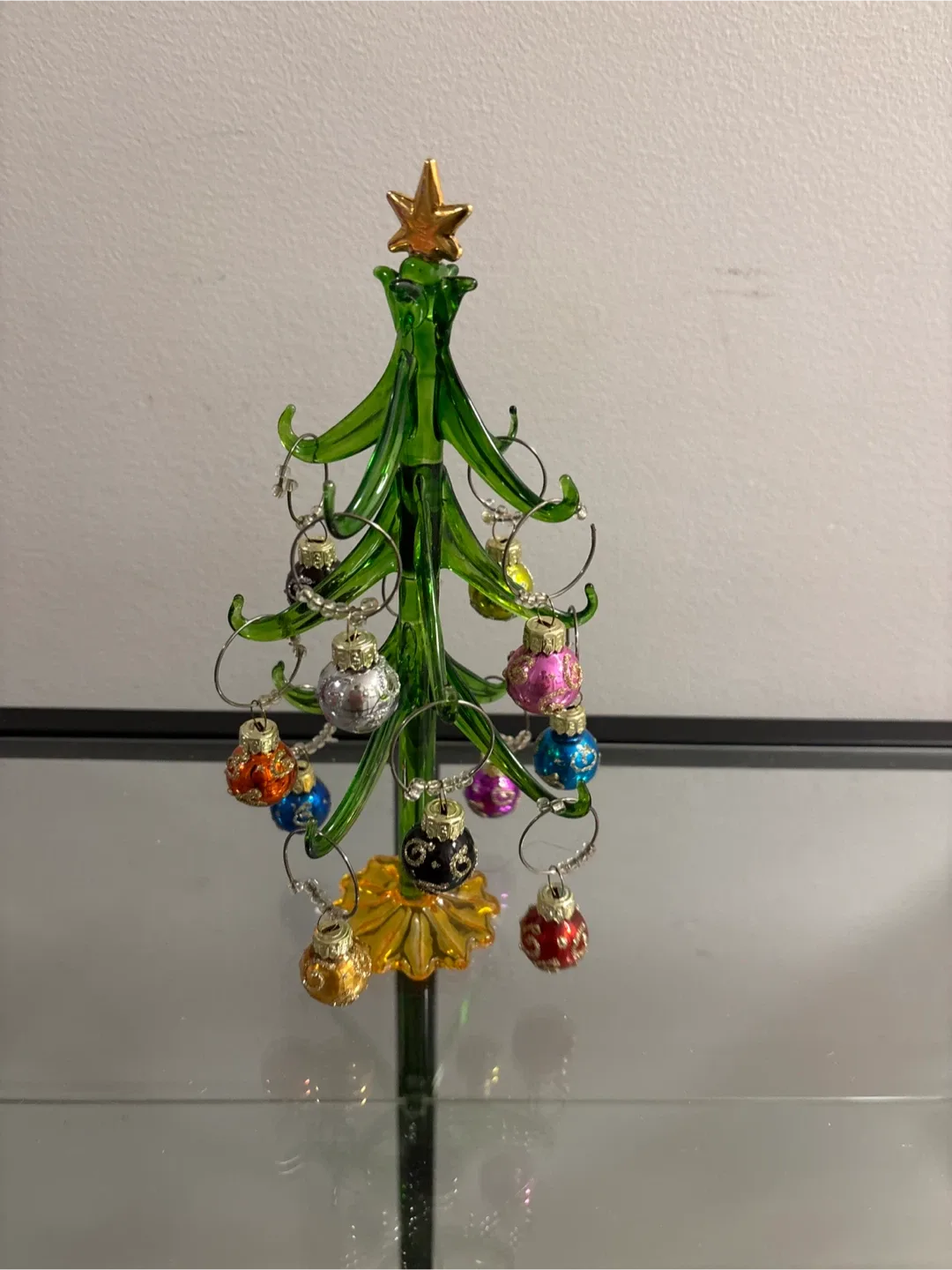 Gorgeous Pier 1 Imports Tree Wine Charm Set image indicator(7)