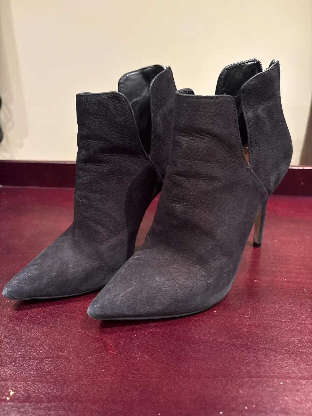 Steve Madden Black Ankle Boots thumbnail