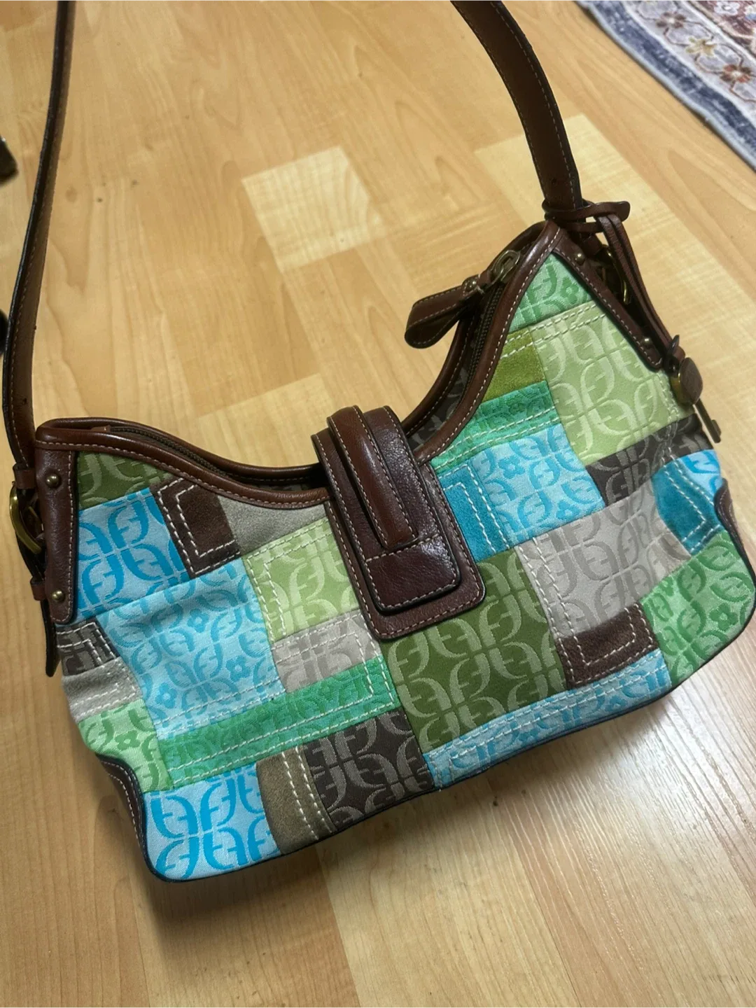 Fossil Patchwork Shoulder Bag image indicator(2)