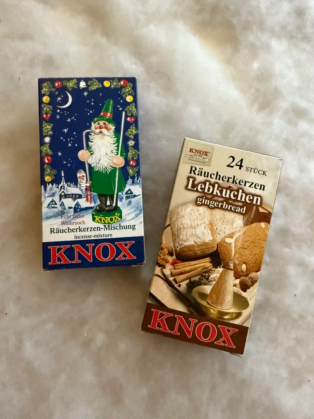 BNIB Knox Incense Cones - 2 Boxes