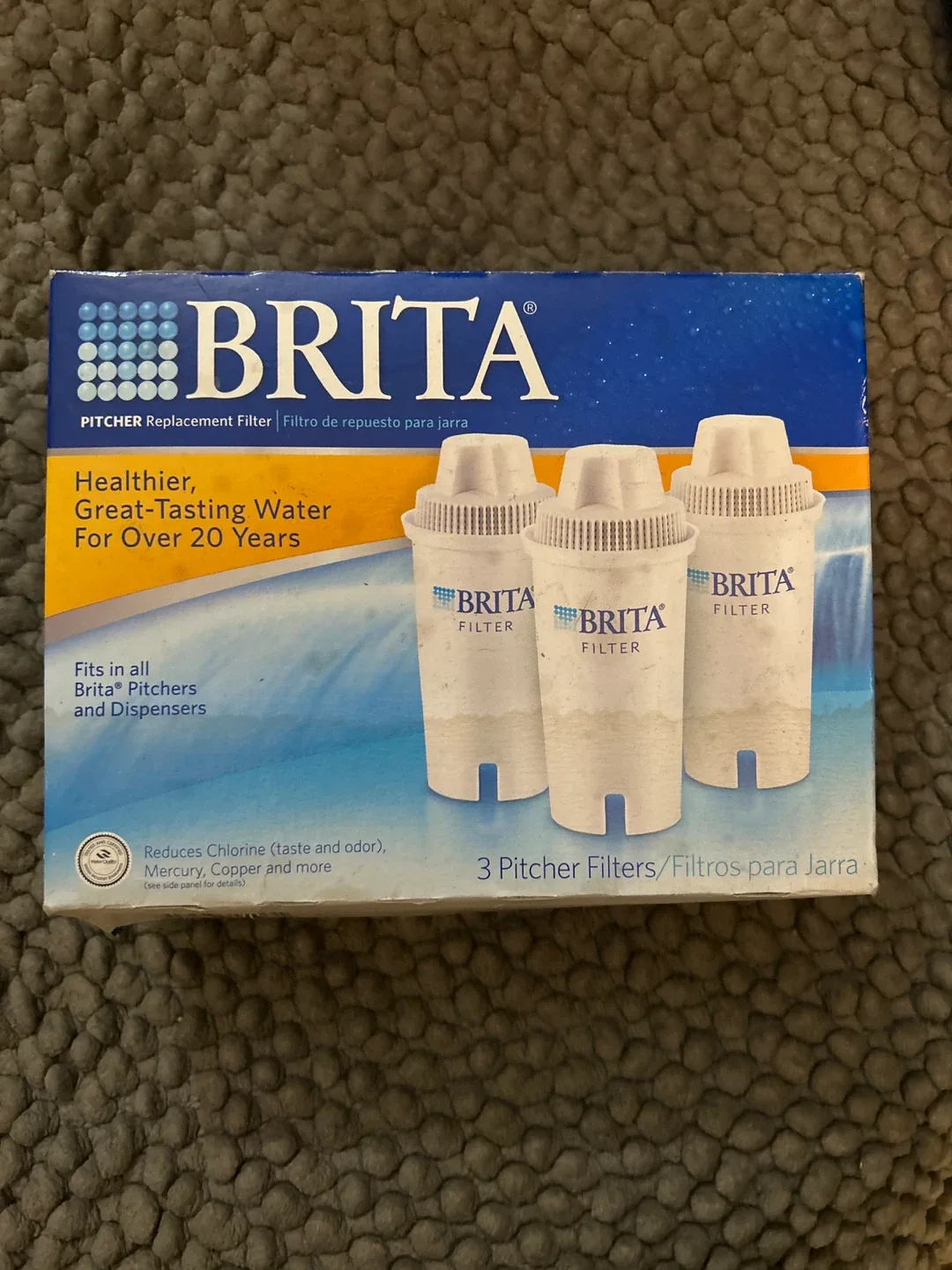 Brita Pitcher Replacement Filters - 3 Pack