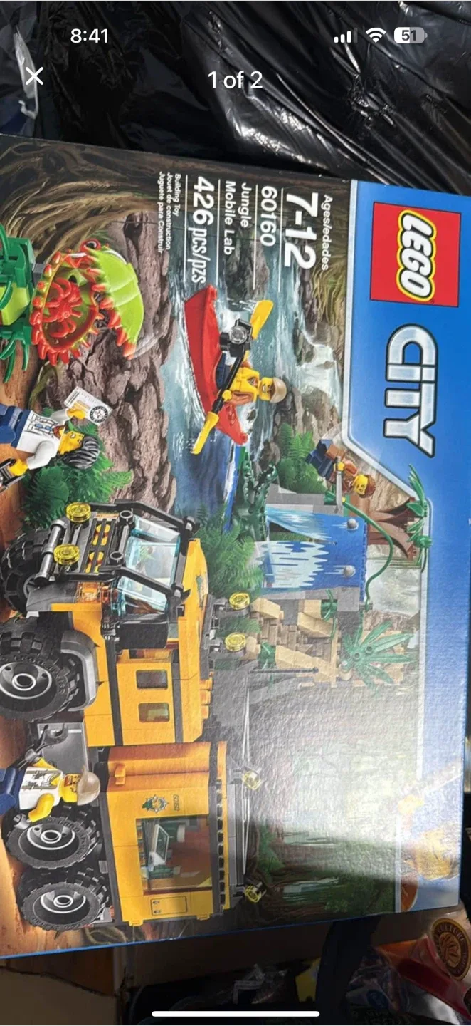 LEGO City Jungle Mobile Lab 60160 (7-12)