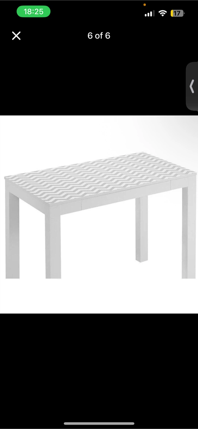 White IKEA Desk - photo 3