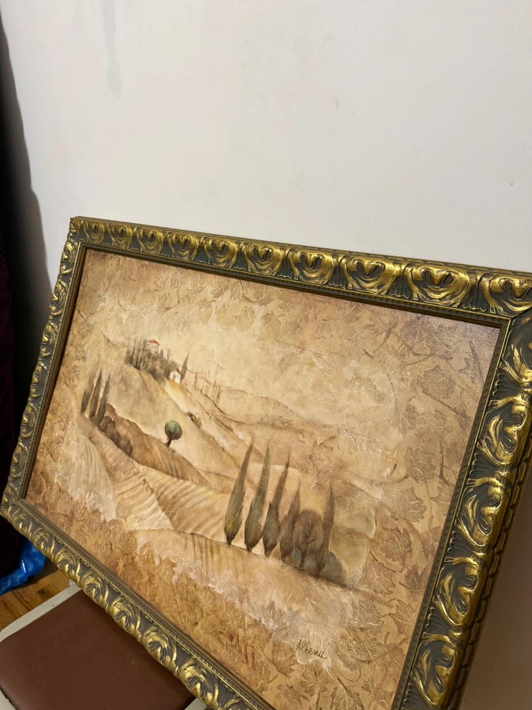 Framed Tuscan Landscape Wall Art - photo 3