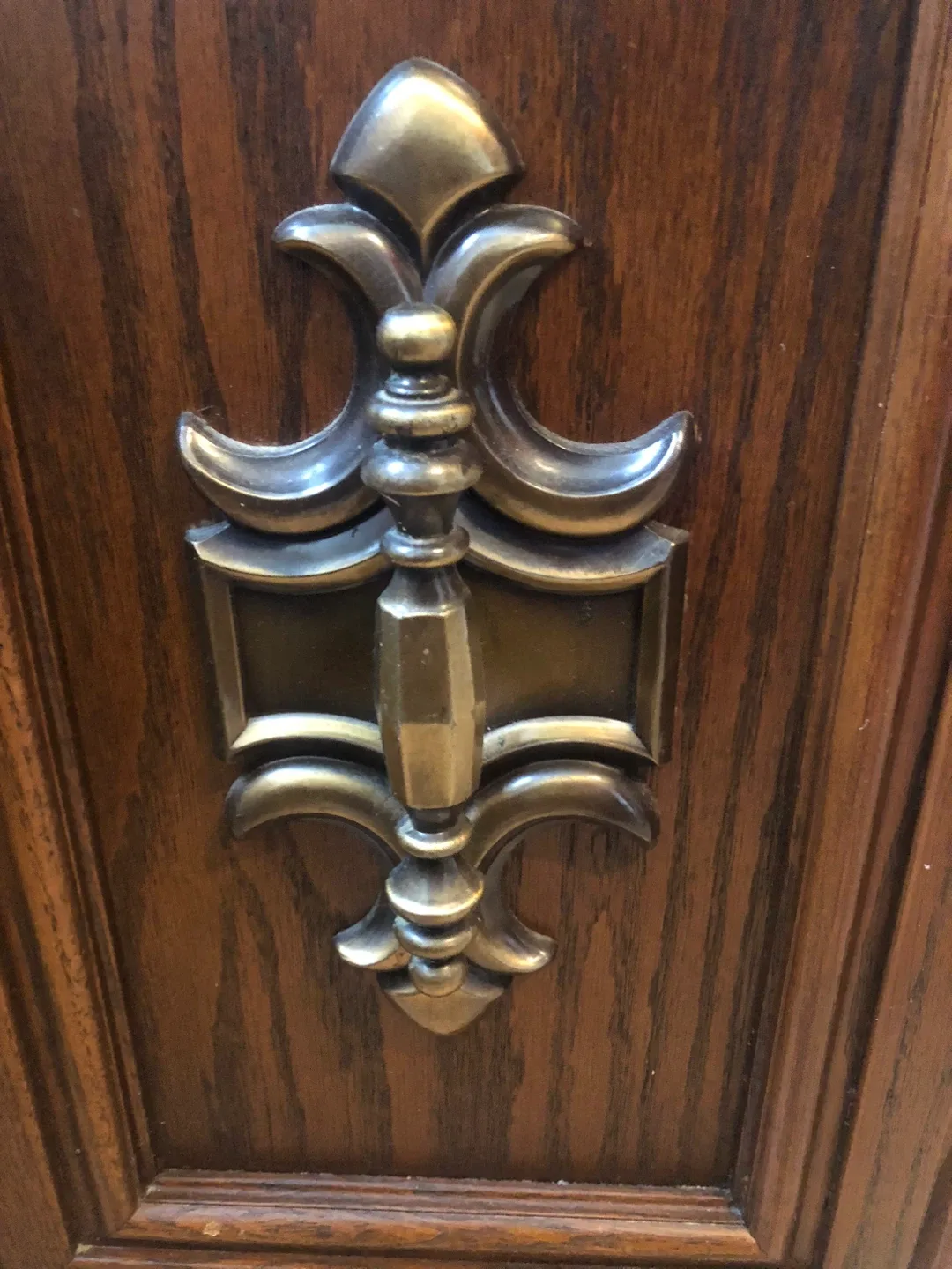 Vintage Hexagon Side Table with Storage image indicator(7)