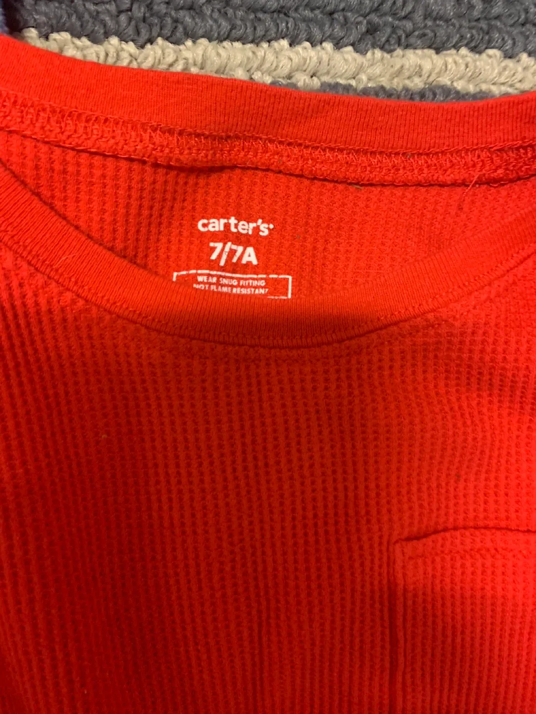 Carter's 7/7A Red Pajama Set image indicator(2)