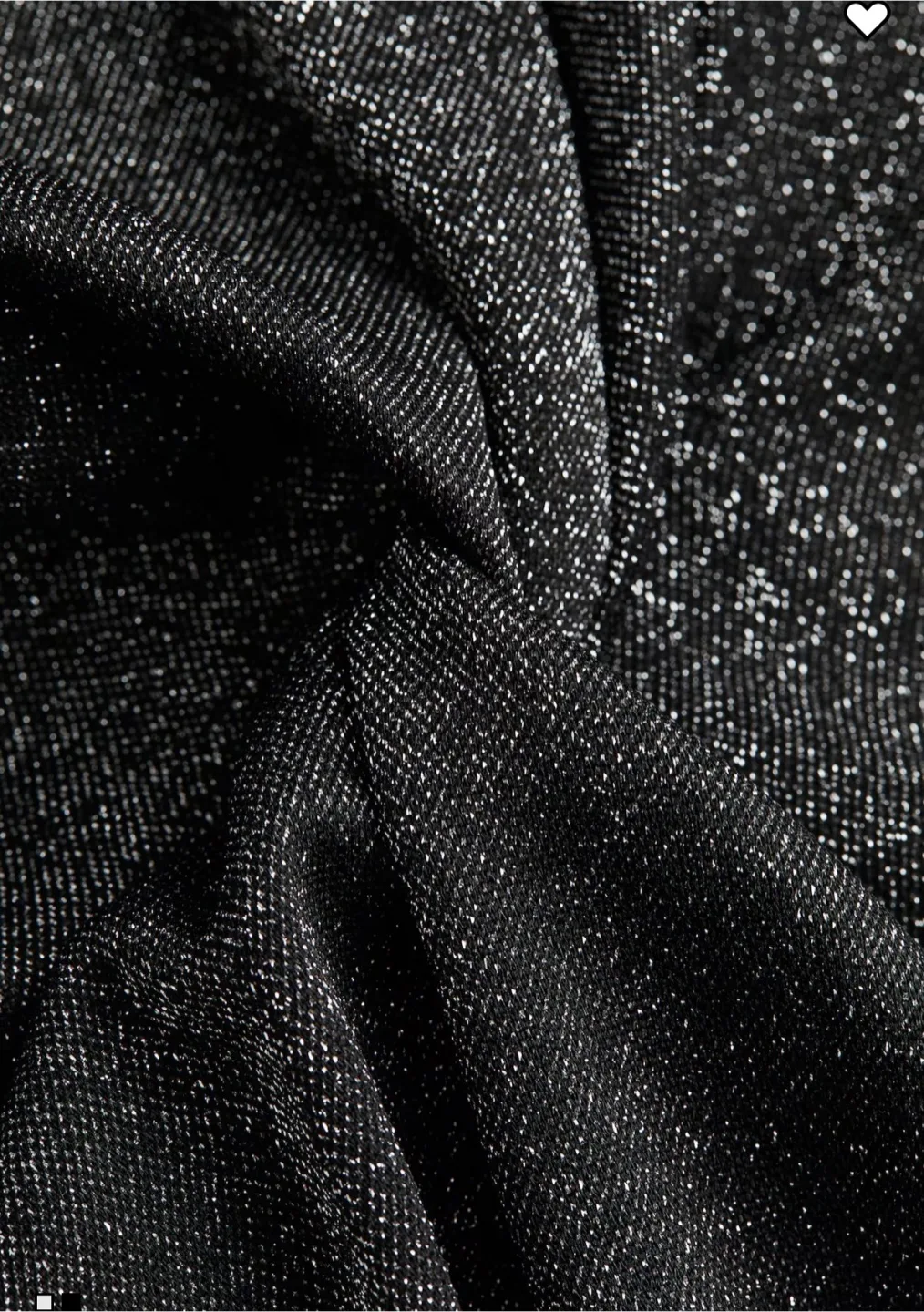 NWT S black/silver sparkly mini dress image indicator(2)