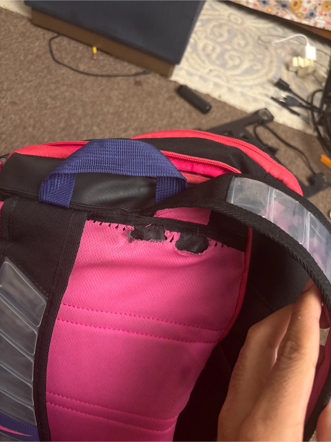 Nike Elite Backpack - Black & Pink - photo 2