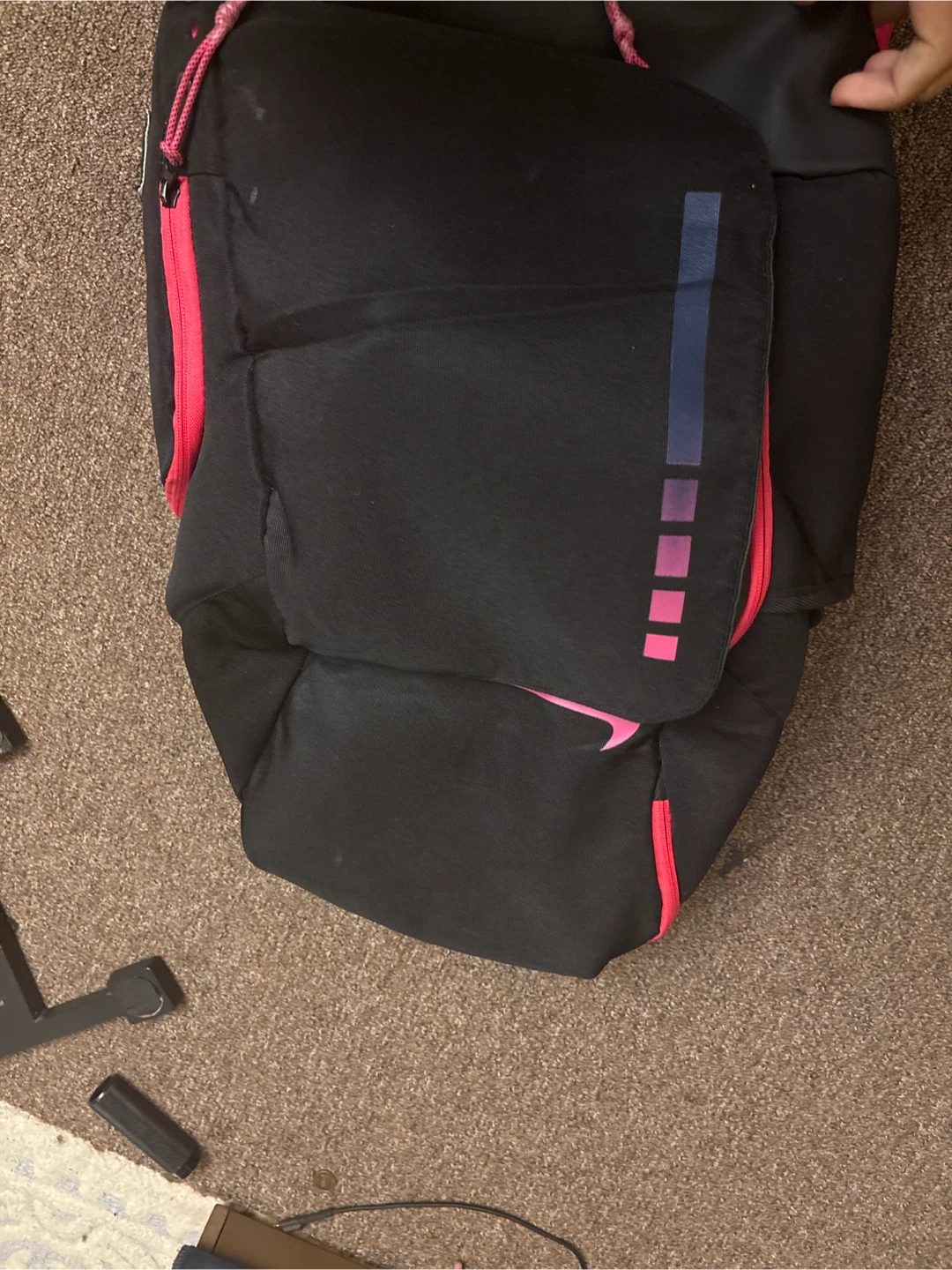 Nike Elite Backpack - Black & Pink