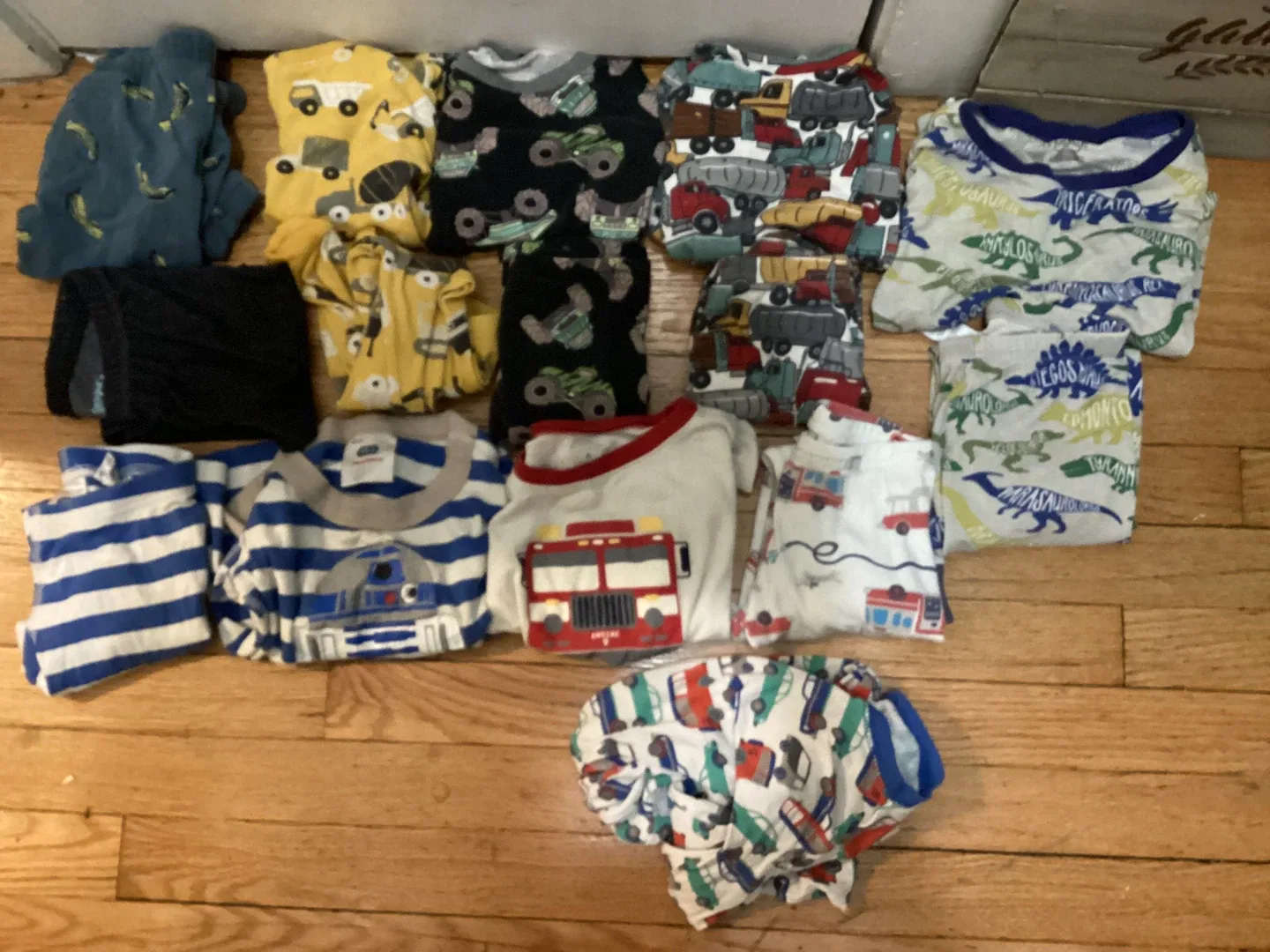 3T Mixed Lot Baby/Toddler Pajamas - Various Sizes & Brands