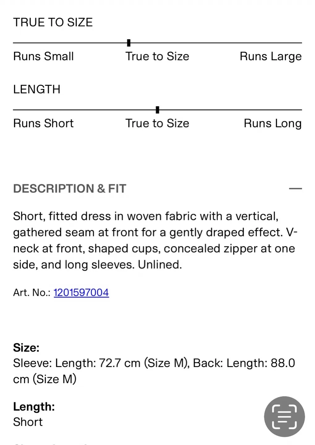 NWT- S black mini dress with flattering ruching image indicator(3)