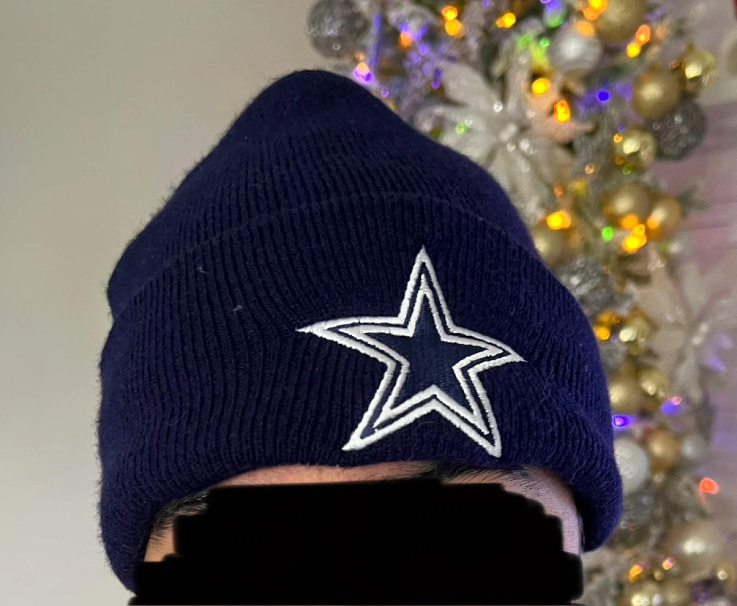 Dallas Cowboys Navy Blue Beanie