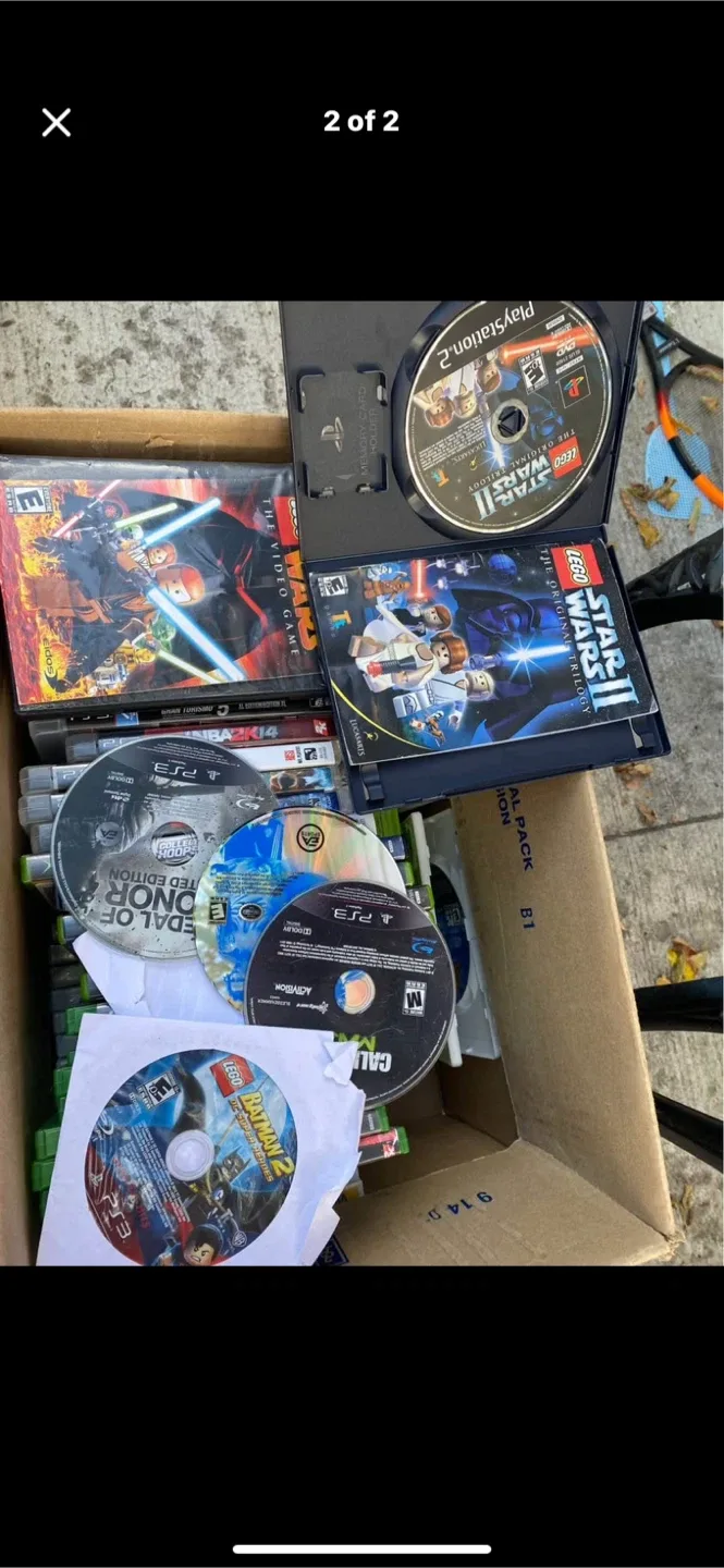 Mixed Lot of Video Games - PS2, PS3, Xbox, Wii image indicator(3)
