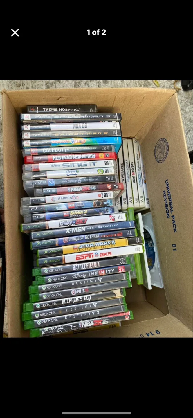 Mixed Lot of Video Games - PS2, PS3, Xbox, Wii image indicator(2)