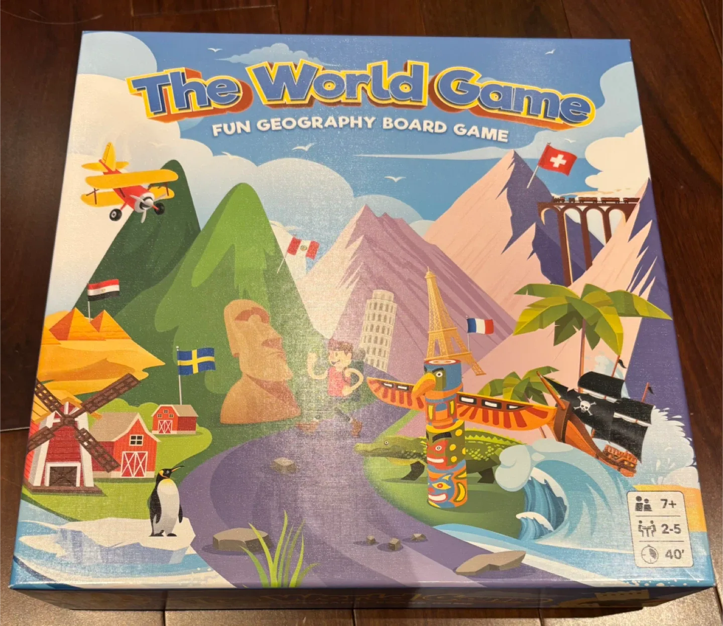 The World Game - Fun Geography Board Game