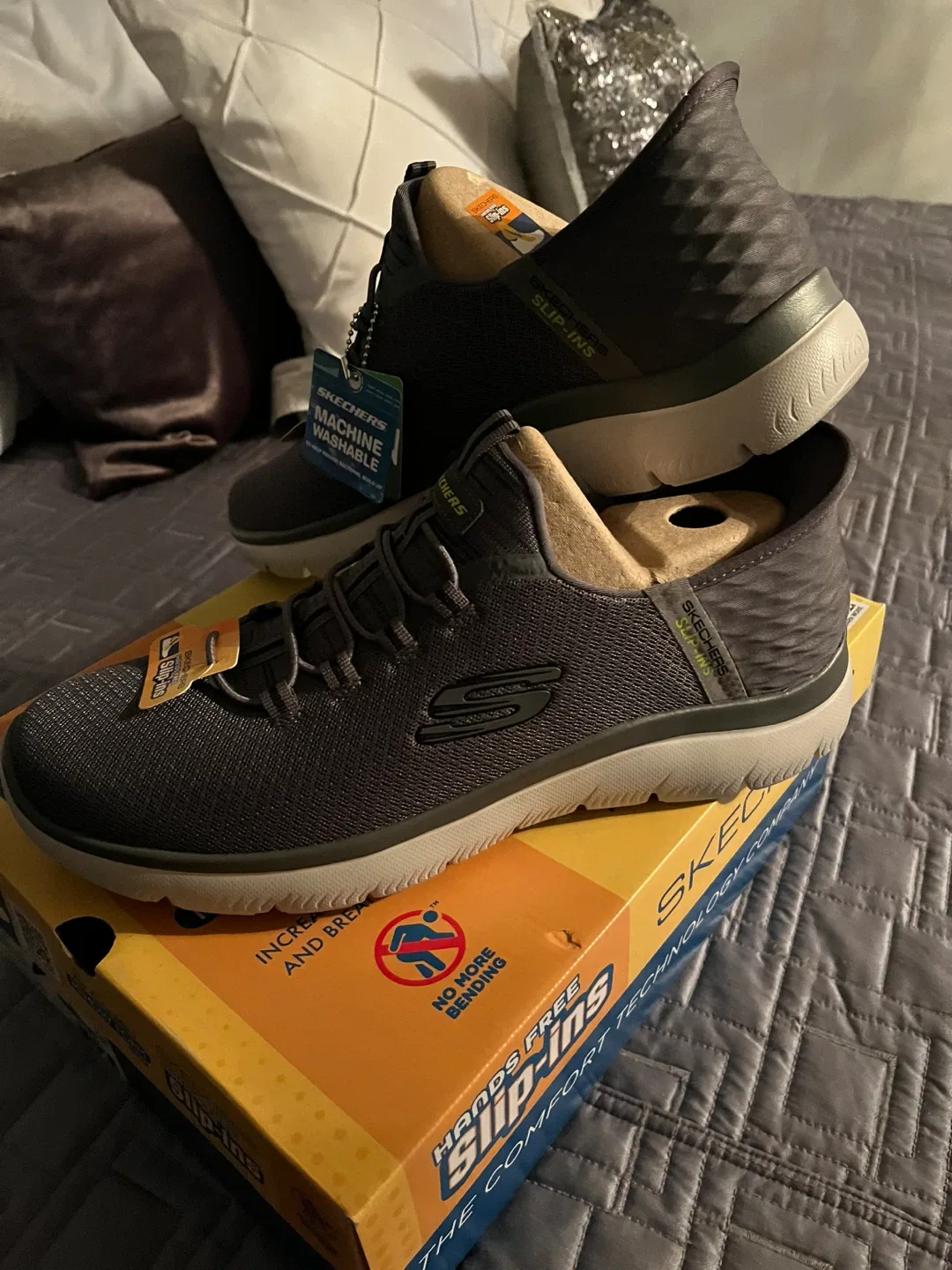 New Skechers Hands Free Slip-ins, Size 12 image indicator(3)