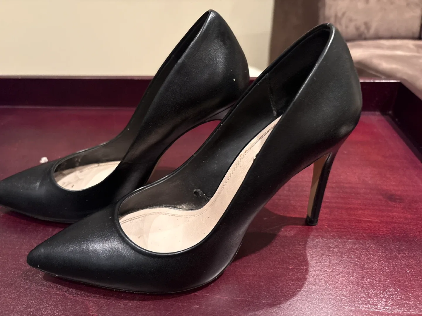 Zara Basic Black Heels image indicator(2)
