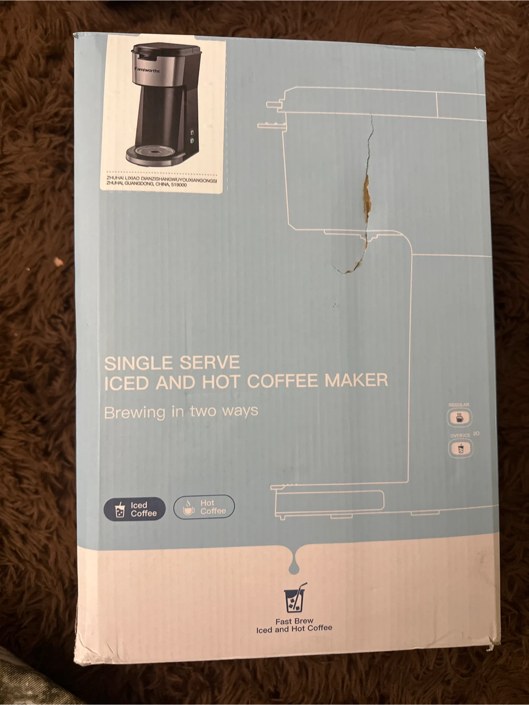 Famiworths Single Serve Coffee Maker