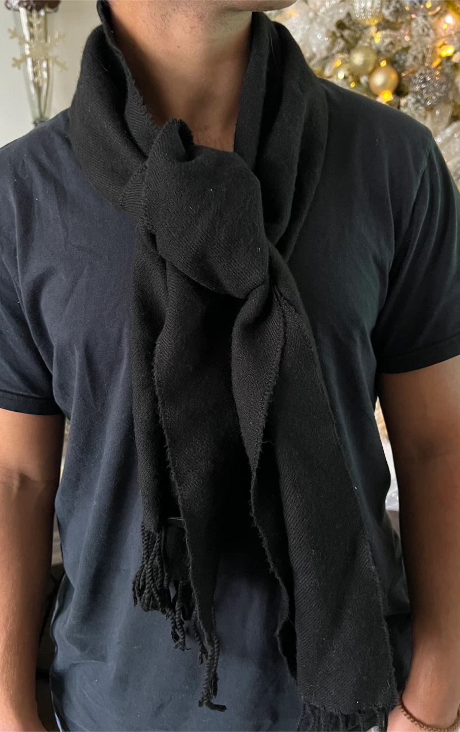 H&M Black Scarf