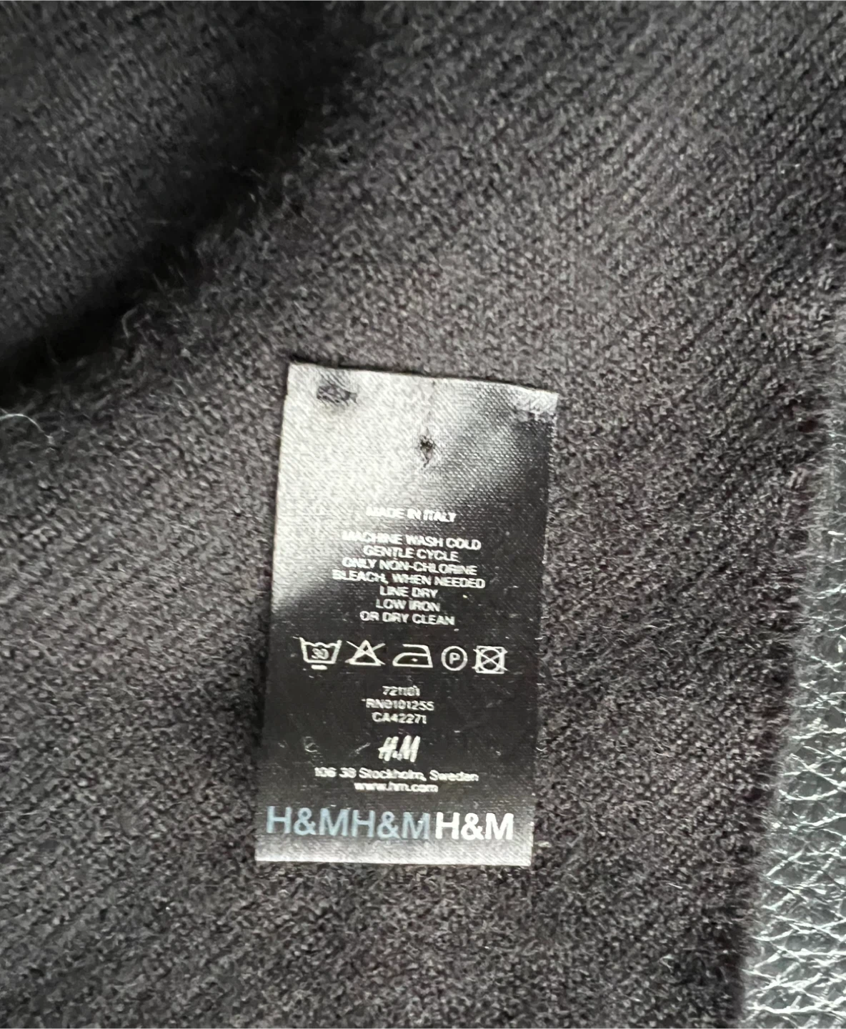 H&M Black Scarf - photo 3