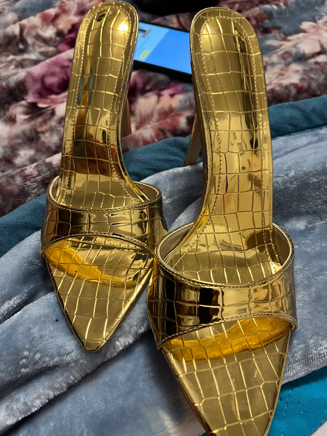 Gold Heels