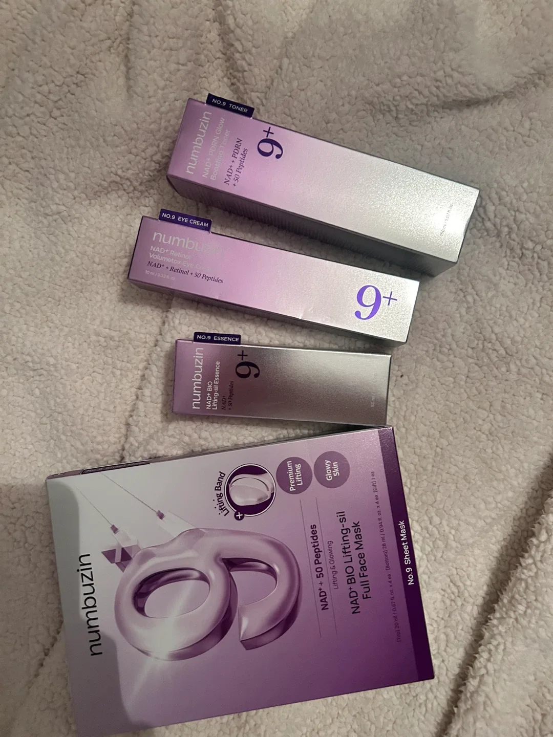 Numbuzin No.9 Toner, Eye Cream, Essence & Sheet Mask thumbnail