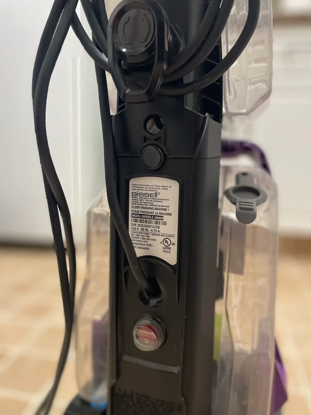 Bissell PowerBrush Turbo Carpet Cleaner image indicator(7)