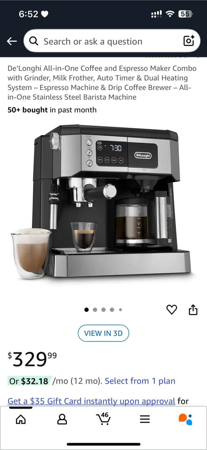 DeLonghi All in One Coffee Maker image indicator(3)