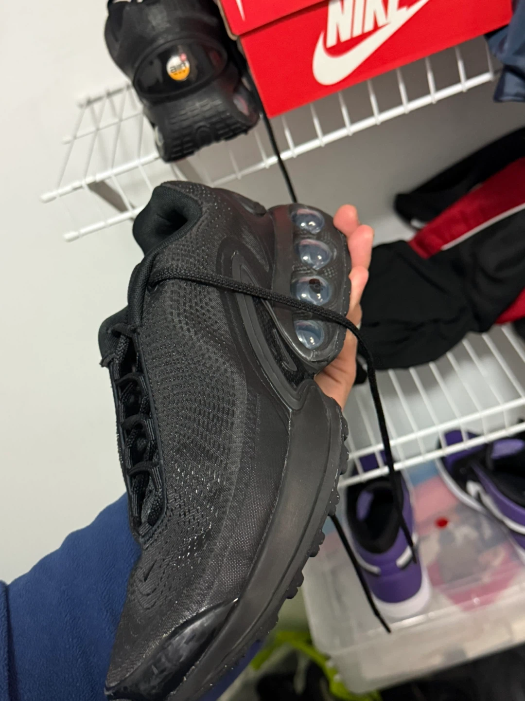Nike Air Max More Uptempo Black - photo 2